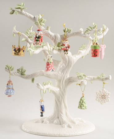 Nutcracker Ornament Tree Tree & Ornaments Set - Set Of 11