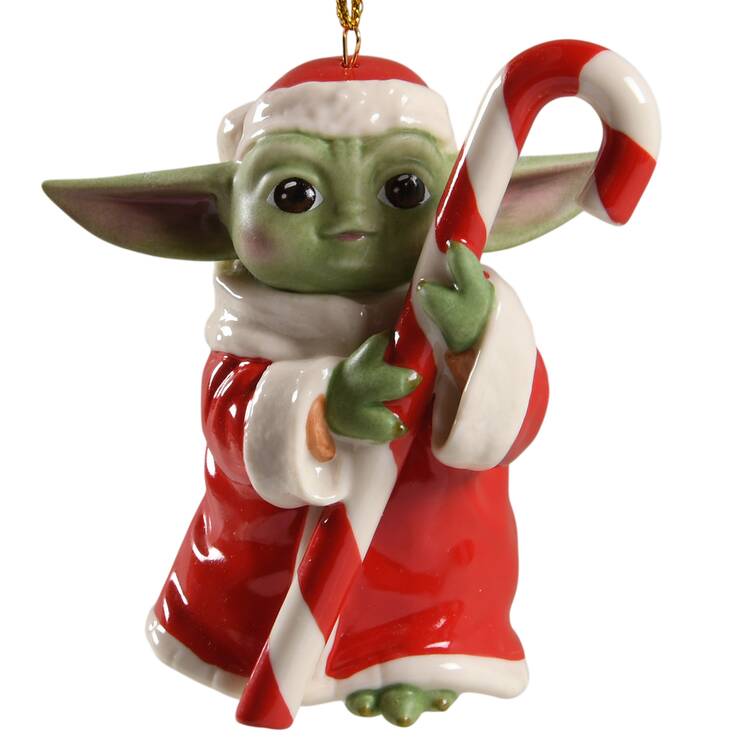 Star Wars Ornaments Grogu With Candy Cane - Boxed