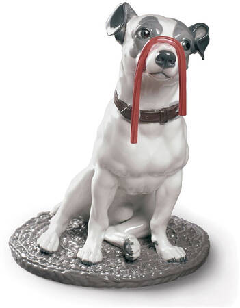Dog and Candy Collection Jack Russell With Licorice - With Box