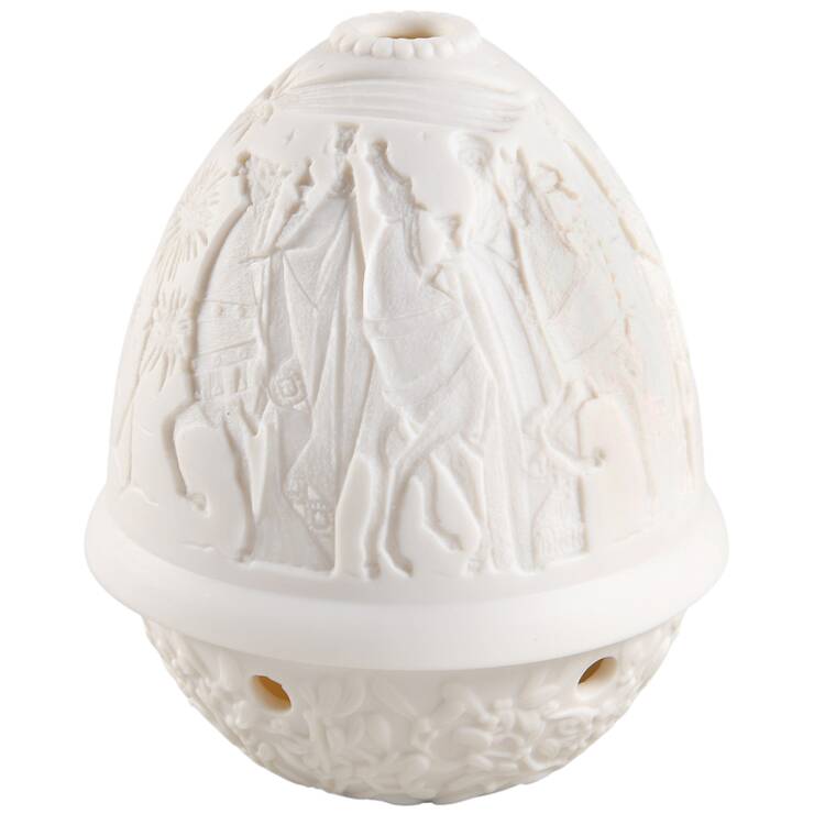 Lithophane Candle Votive Nativity - Boxed