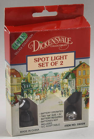 Lemax Village General Accessories Spot Light (2 Piece) - Boxed