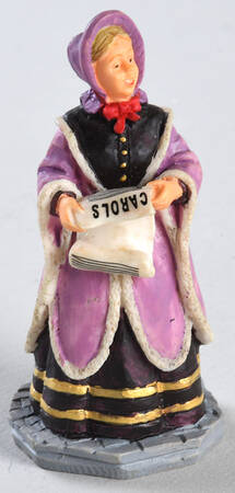 Caddington Village Victorian Caroler Woman - With Box Bx1491