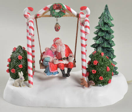 Santa's Wonderland Santa Swing - Boxed