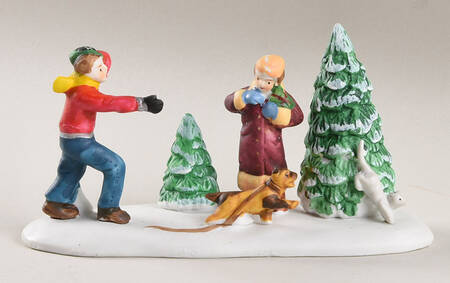 Lemax Village Figurines Rover's Loose - With Box Bx812