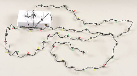 Lemax Village General Accessories 50 Mini String Light Set-Multi Color - Boxed