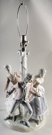 Lladro Lamps La Tarantela - Boxed