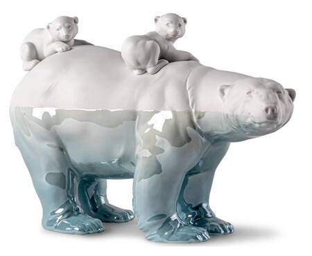 Underwater Mummy Bear & Babies - With Box