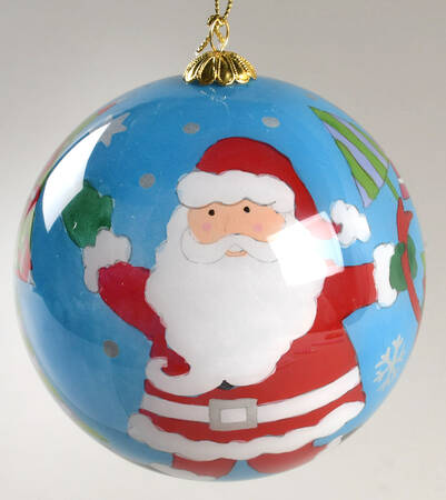 Pier 1 Exclusive Ornaments Santa 2007 - Boxed by Li Bien