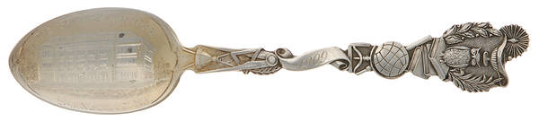State and Cities Souvenir Spoon New York - Griffith Institute - No Box