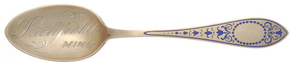State and Cities Souvenir Spoon Minnesota - Litchfield - No Box