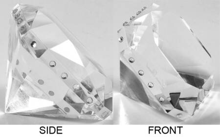 Crystal Paperweights by Lucien Piccard