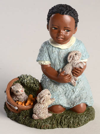 All God's Children Georgie-With Rabbits - Boxed