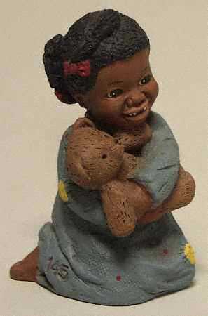 All God's Children Prissy With Bear 1348-26 - No Box