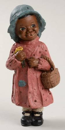 All God's Children Prissy With Basket 1346-42 - Boxed