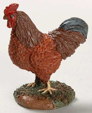 All God's Children Big Red Hen-Club Piece - No Box