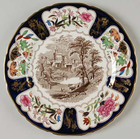 Christmas Plate by Mason's