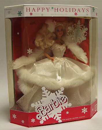 Holiday Barbie 1989 Caucasian - Boxed