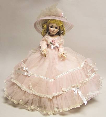 Scarlett Series Melanie - Pink Dress And Hat - Boxed