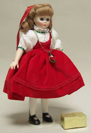 Porcelain Collection Noel - Red Dress - Boxed