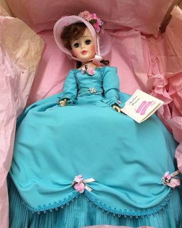 Portrait Series Agatha -Turquoise Dress - With Box