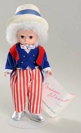 International-8" Doll Unitad States - Uncle Sam - With Box 2g