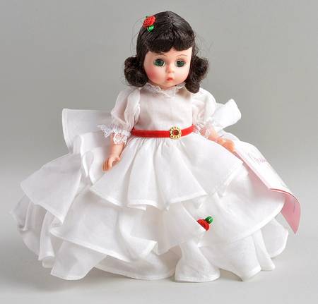 Scarlett Series Scarlett White Organdy Gown - Boxed