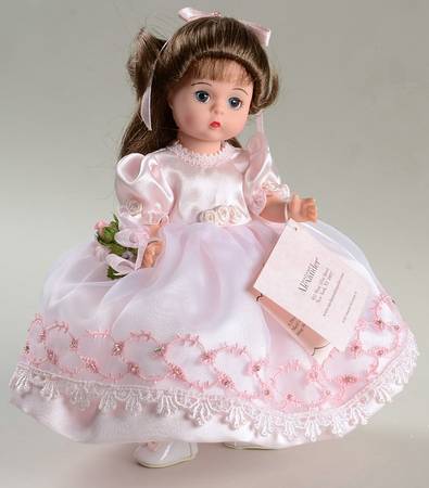 Bride Trellis Rose Flower Girl - With Box