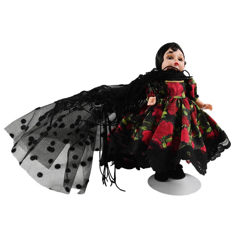 International-8" Doll Spain-Rose Floral Dress - Boxed