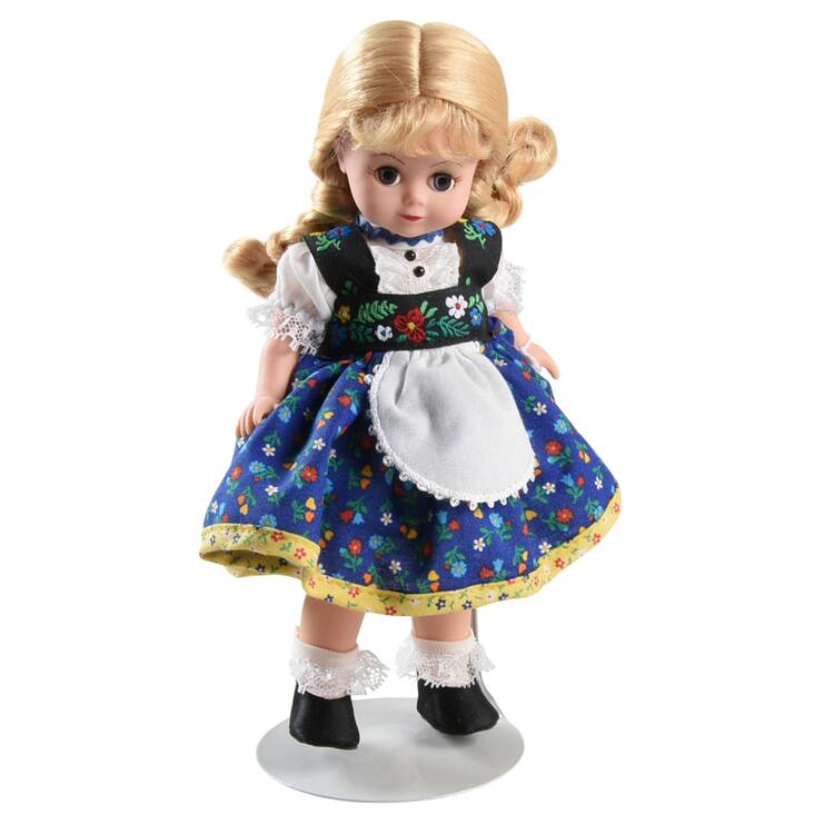 International-8" Doll Germany-White Apron - Boxed