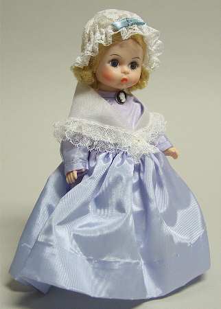 International-8" Doll United States-Satin Dress - Boxed