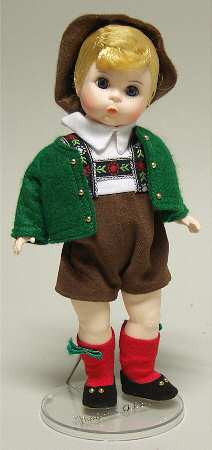 International-8" Doll Austria Boy  - With Box