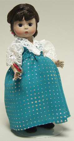 International-8" Doll Philippines-Blue Dress - Boxed