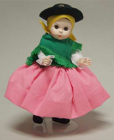 International-8" Doll Portugal - With Box Bx41a