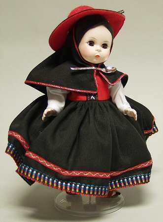 International-8" Doll Peru Girl - With Box