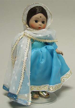 International-8" Doll India - Boxed