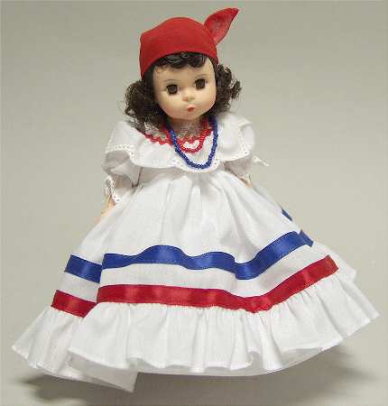 International-8" Doll Dominican Republic - Boxed