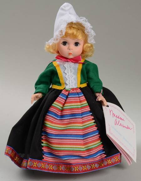 International-8" Doll Sweden-Black Skirt - No Box