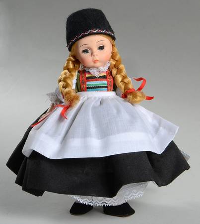 International-8" Doll Switzerland-Black Hat - Boxed