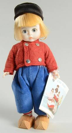 International-8" Doll Netherlands-Boy-Older-Marked Alex - Boxed