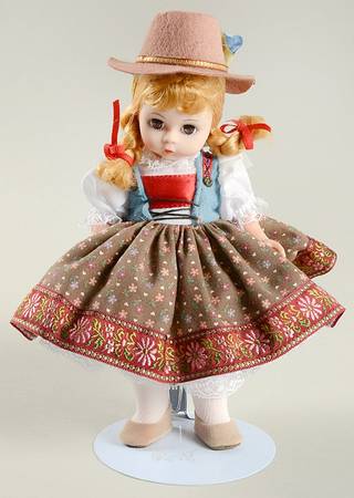 International-8" Doll Austria Girl - With Box