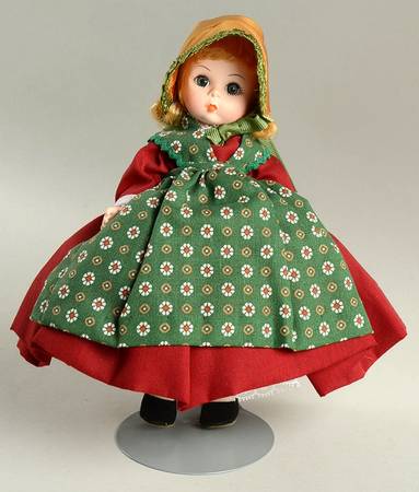International-8" Doll Denmark Gold Cap - Boxed
