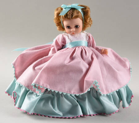 Little Women Meg - Pink & Green Dress - Boxed