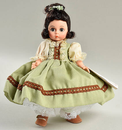 Little Women Beth - Green Dress - With Box 43a