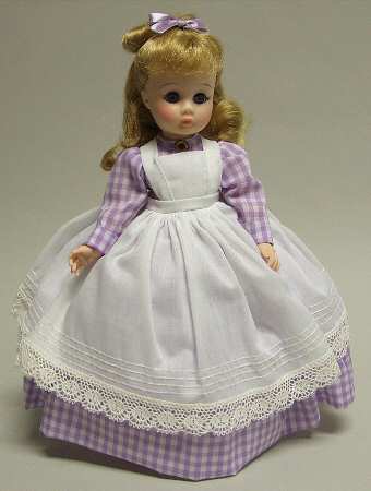 Little Women Meg-Purple Checks Dress - Boxed
