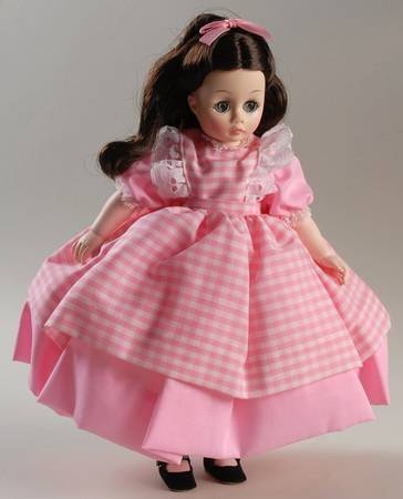 Little Women Beth - Pink Gingham Apron - Boxed