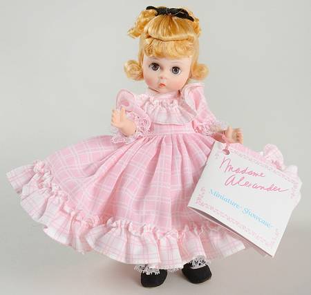Little Women Amy - Pink Dress, No Apron - With Box