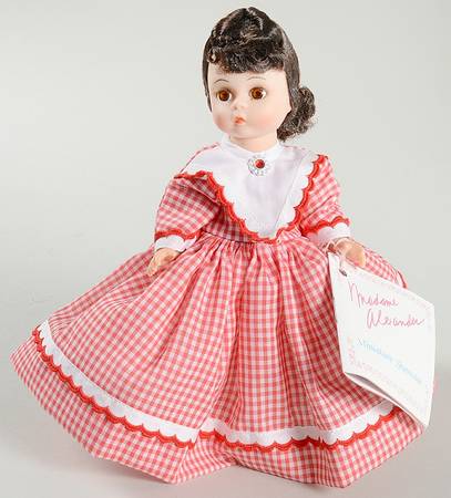Little Women Jo-Red Checkered Dress - Boxed