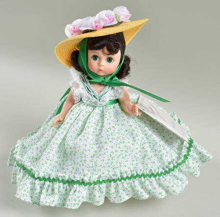 Scarlett Series Scarlett-Green Floral Dress - With Box