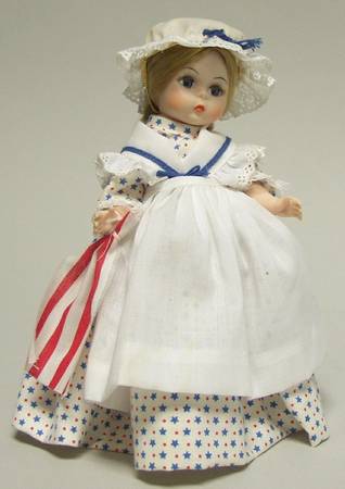 Storybook-Doll Betsy Ross - Star Print Dress - Boxed