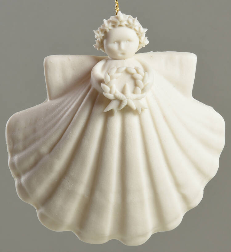 Angel-3" Size Harvest Wreath - No Box